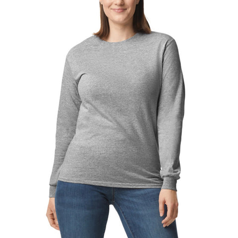 Playera Gildan Heavy cotton 5400 Manga Larga Impresión en DTF